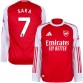 Arsenal Hjemmedrakt Saka 7 2025–2026 Langermet